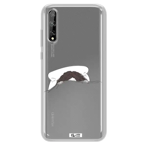 Do Not Wake Me Up Huawei P Smart S Clear TPU Case