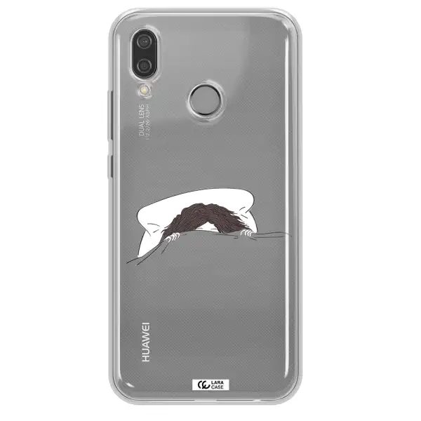 Do Not Wake Me Up Huawei P20 Lite Clear TPU Case