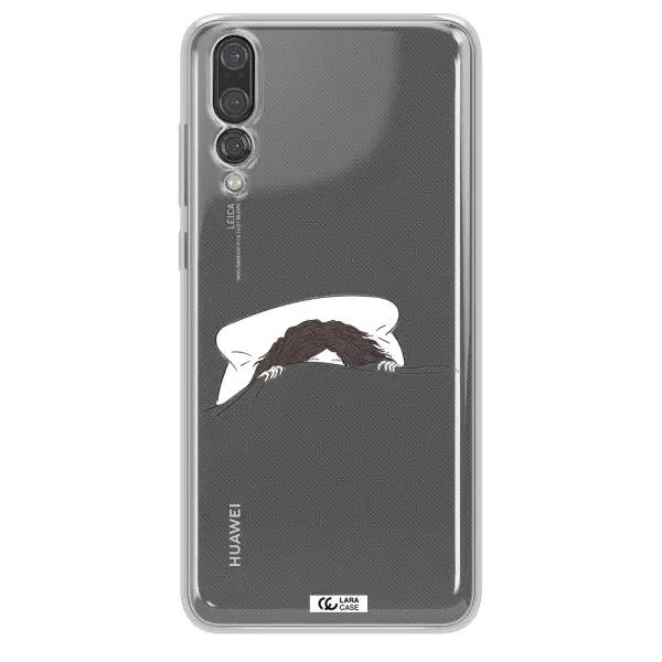 Do Not Wake Me Up Huawei P20 Pro Clear TPU Case