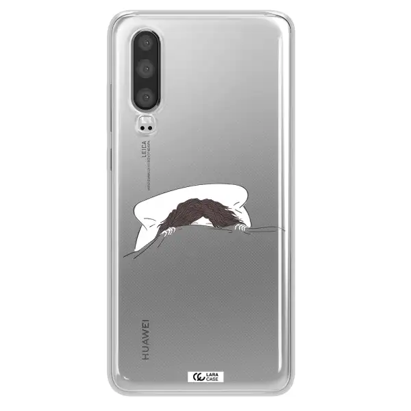 Do Not Wake Me Up Huawei P30 Clear TPU Case