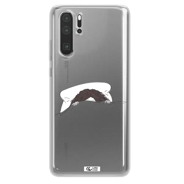 Do Not Wake Me Up Huawei P30 Pro Clear TPU Case