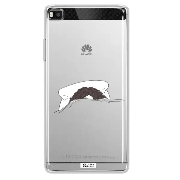 Do Not Wake Me Up Huawei P8 Clear TPU Case