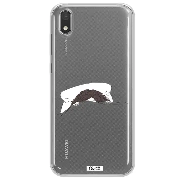 Do Not Wake Me Up Huawei Y5 2019 Clear TPU Case