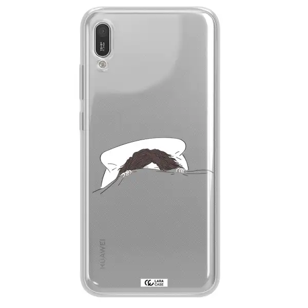 Do Not Wake Me Up Huawei Y6 Pro 2019 Clear TPU Case