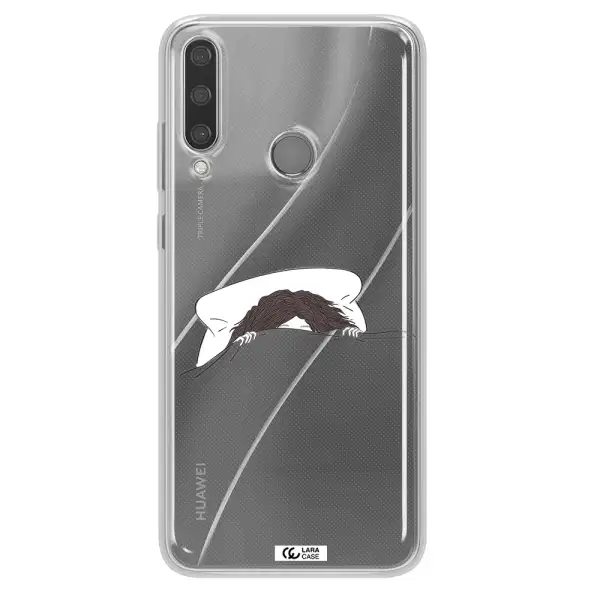 Do Not Wake Me Up Huawei Y6P Clear TPU Case