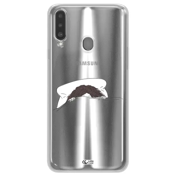 Do Not Wake Me Up Samsung A20S Clear TPU Case