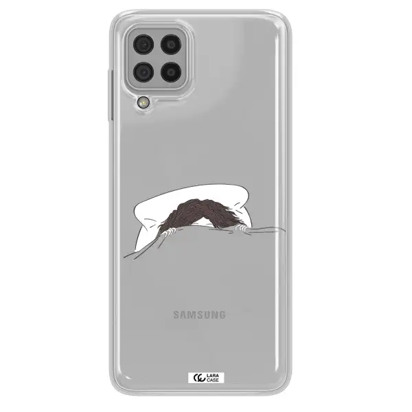 Do Not Wake Me Up Samsung A22 4g Clear TPU Case