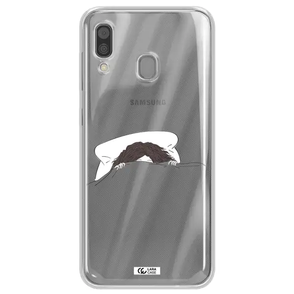 Do Not Wake Me Up Samsung A30 Clear TPU Case