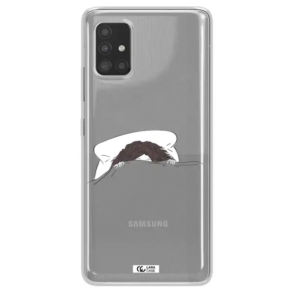 Do Not Wake Me Up Samsung A51 Clear TPU Case