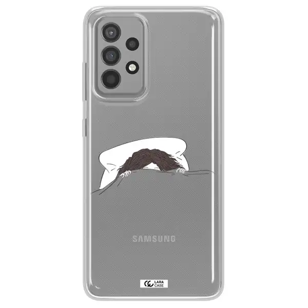 Do Not Wake Me Up Samsung A52 Clear TPU Case