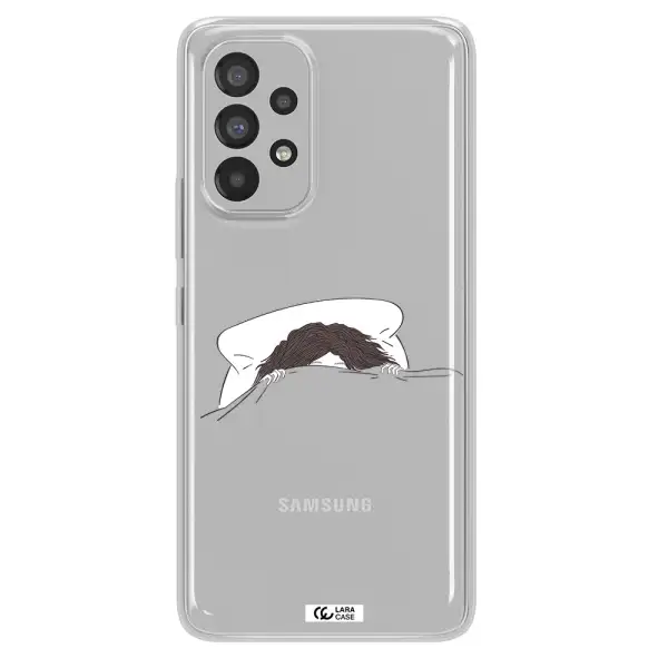 Do Not Wake Me Up Samsung A53 Clear TPU Case