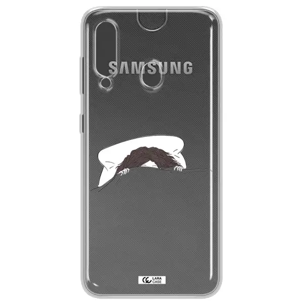 Do Not Wake Me Up Samsung A60 Clear TPU Case