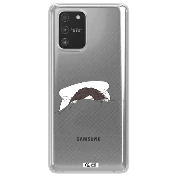 Do Not Wake Me Up Samsung A91 Clear TPU Case