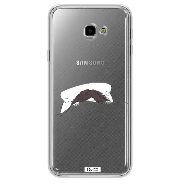 Do Not Wake Me Up Samsung J4 Plus Clear TPU Case