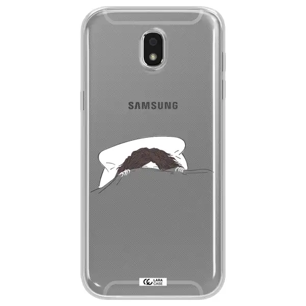 Do Not Wake Me Up Samsung J5 2017 Clear TPU Case