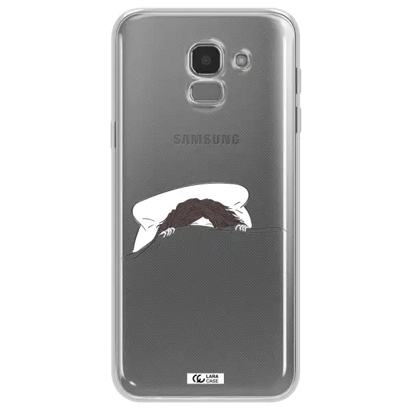 Do Not Wake Me Up Samsung J6 Clear TPU Case