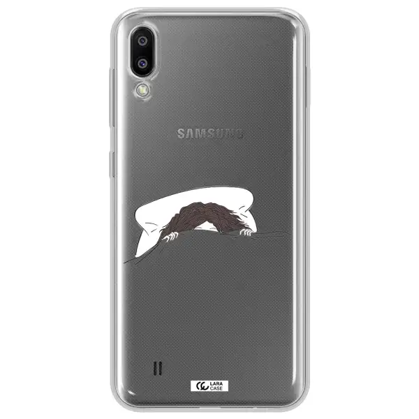 Do Not Wake Me Up Samsung M10 Clear TPU Case