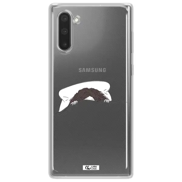 Do Not Wake Me Up Samsung Note 10 Clear TPU Case