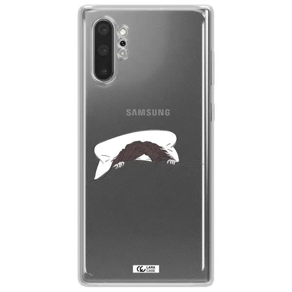 Do Not Wake Me Up Samsung Note 10 Plus Clear TPU Case