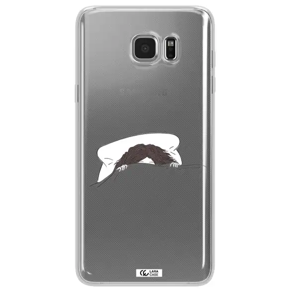 Do Not Wake Me Up Samsung Note 5 Clear TPU Case