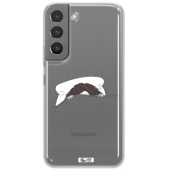 Do Not Wake Me Up Samsung S 22 Plus Clear TPU Case