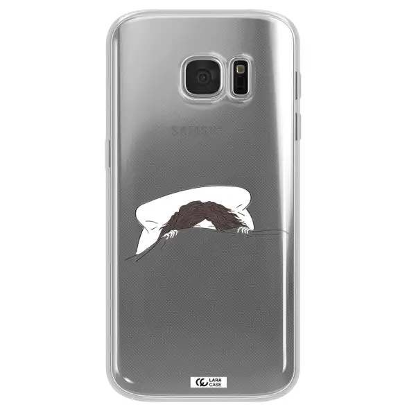 Do Not Wake Me Up Samsung S 7 Clear TPU Case