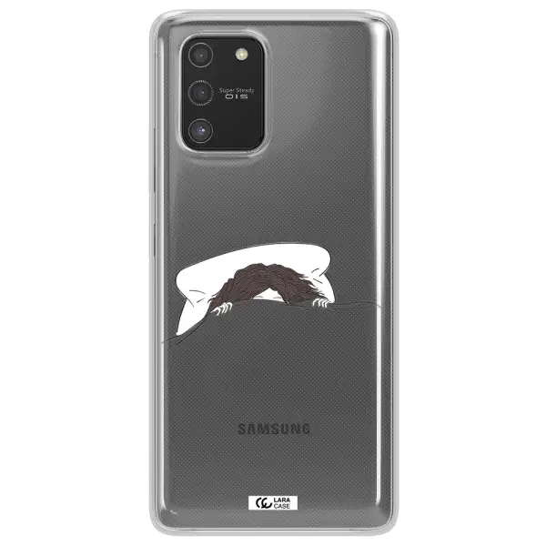 Do Not Wake Me Up Samsung S10 Lite Clear TPU Case