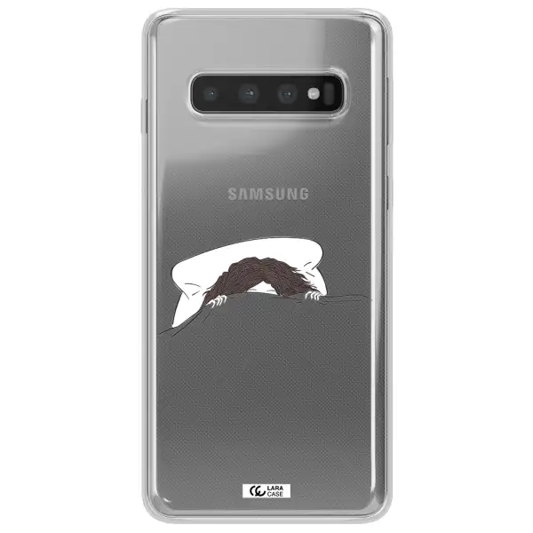 Do Not Wake Me Up Samsung S10 Plus Clear TPU Case