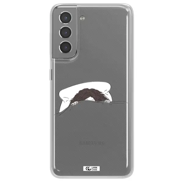 Do Not Wake Me Up Samsung S21 Plus Clear TPU Case