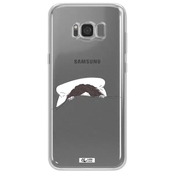 Do Not Wake Me Up Samsung S8 Plus Clear TPU Case