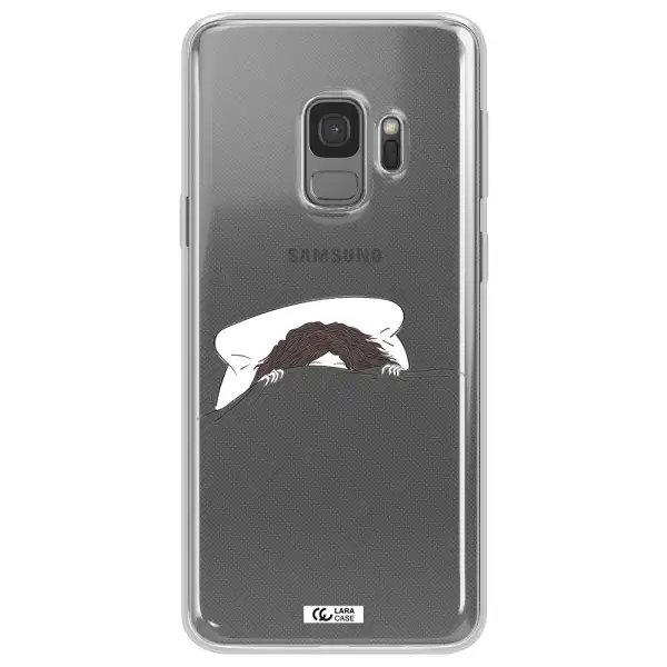 Do Not Wake Me Up Samsung S9 Clear TPU Case