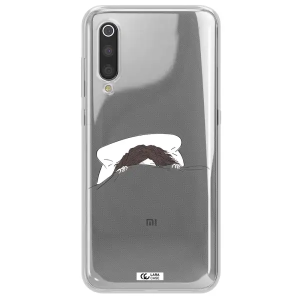 Do Not Wake Me Up Xiaomi Mi 9 Clear TPU Case