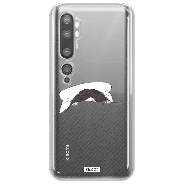 Do Not Wake Me Up Xiaomi Mi Note 10 Clear TPU Case