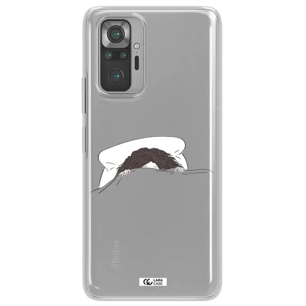 Do Not Wake Me Up Xiaomi Note 10 Pro Clear TPU Case