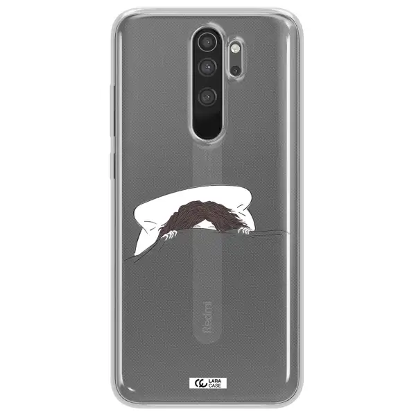 Do Not Wake Me Up Xiaomi Note 8 Pro Clear TPU Case
