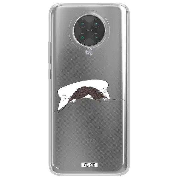 Do Not Wake Me Up Xiaomi Poco F2 Pro Clear TPU Case