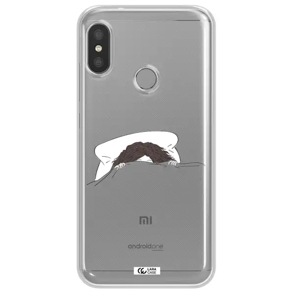 Do Not Wake Me Up Xiaomi Redmi 6 Pro Clear TPU Case