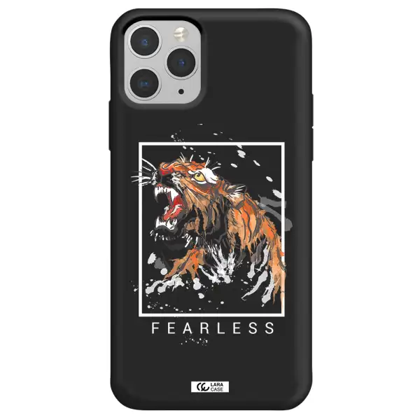 Fearless Apple iPhone 11 pro Silicone black Case