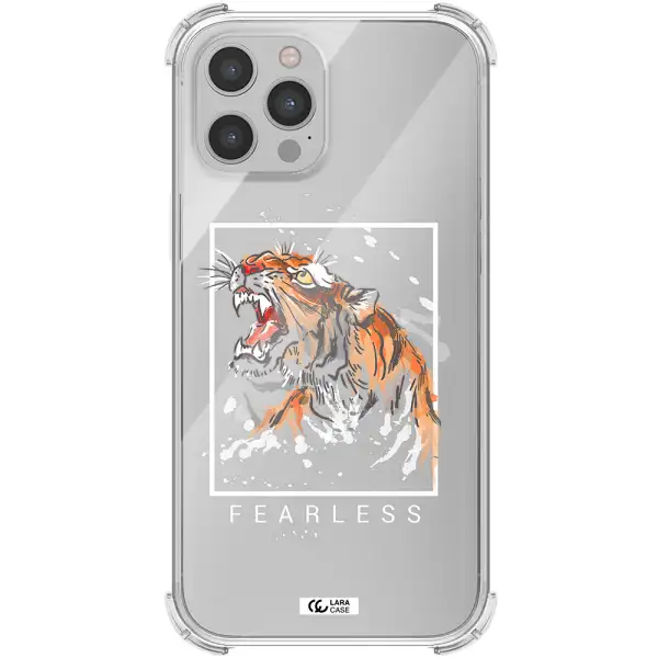 Fearless Apple iPhone 12 pro Clear PC Case