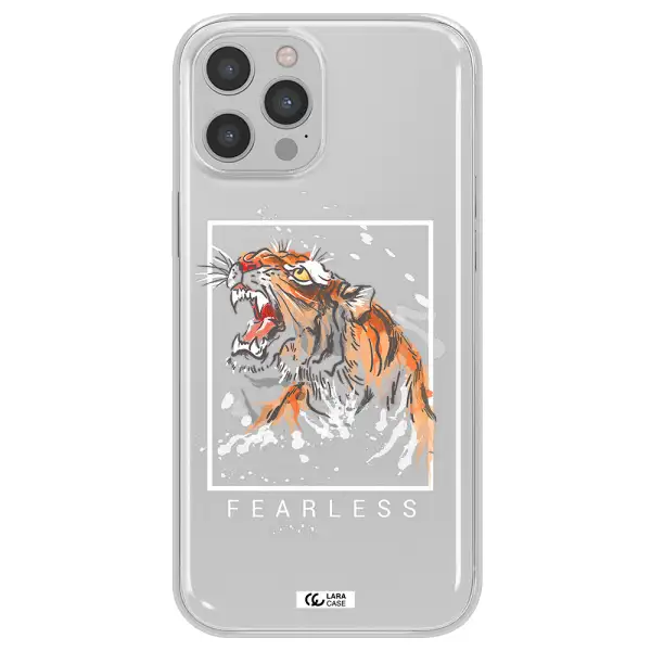 Fearless Apple iPhone 12 pro Clear TPU Case