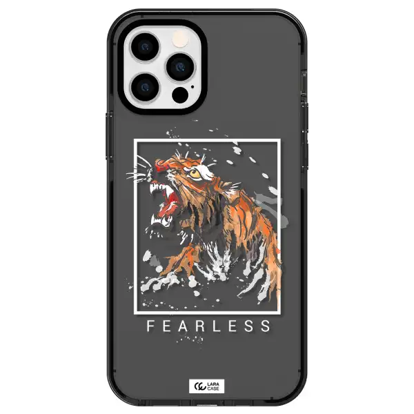 Fearless Apple iPhone 12 pro impact Smoke Black Case