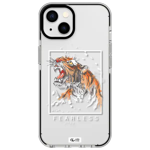 Fearless Apple iPhone 13 impact black border Case