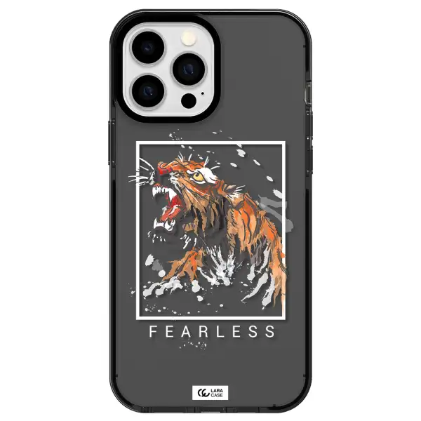 Fearless Apple iPhone 13 Pro Max impact Smoke Black Case