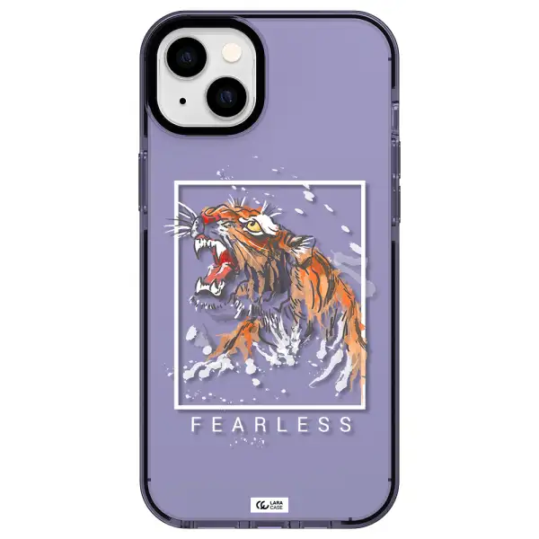 Fearless Apple iPhone 14 plus impact Lilac Case