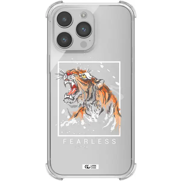 Fearless Apple iPhone 14 pro Clear PC Case