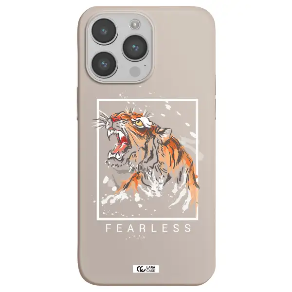 Fearless Apple iPhone 14 pro Silicone Stone Case