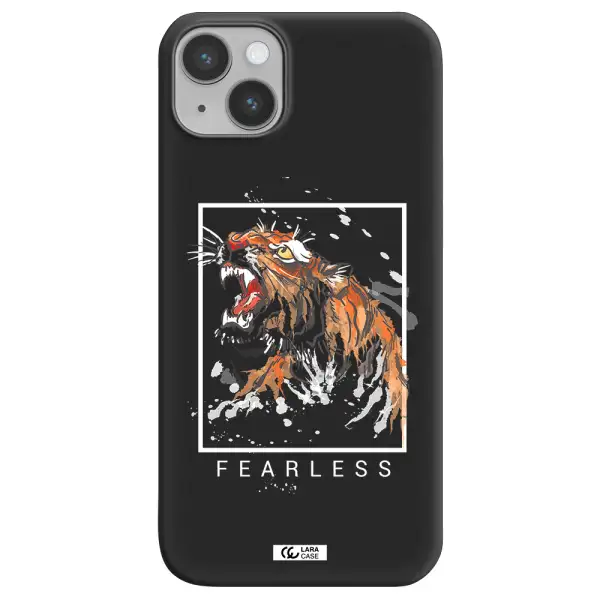 Fearless Apple iPhone 14 Silicone black Case
