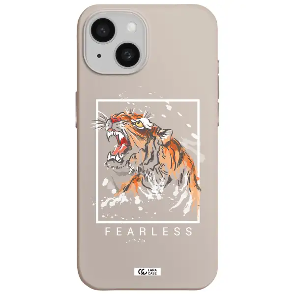 Fearless Apple iPhone 15 Silicone Stone Case