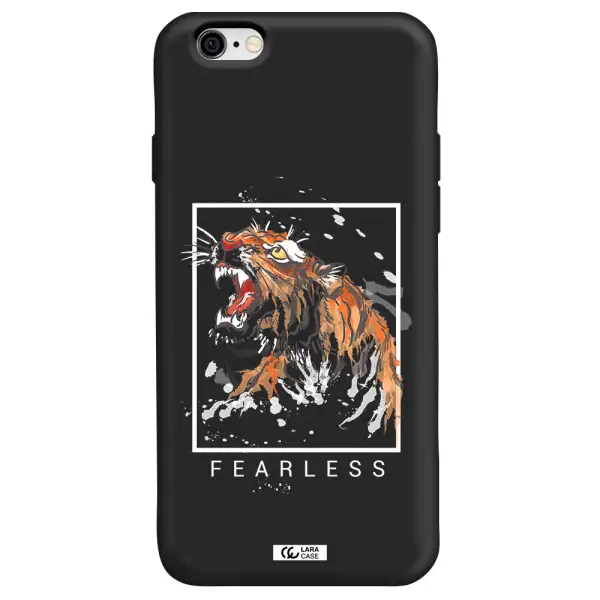 Fearless Apple iPhone 6 Silicone black Case