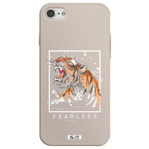 Fearless Apple iPhone 7 Silicone Stone Case
